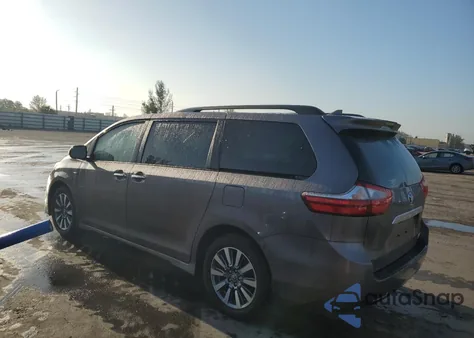 2020 Toyota Sienna Xle from USA, damaged, VIN 5TDDZ3DC7LS244047
